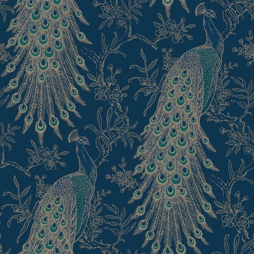 Rasch peacock vintage birds - rasch,