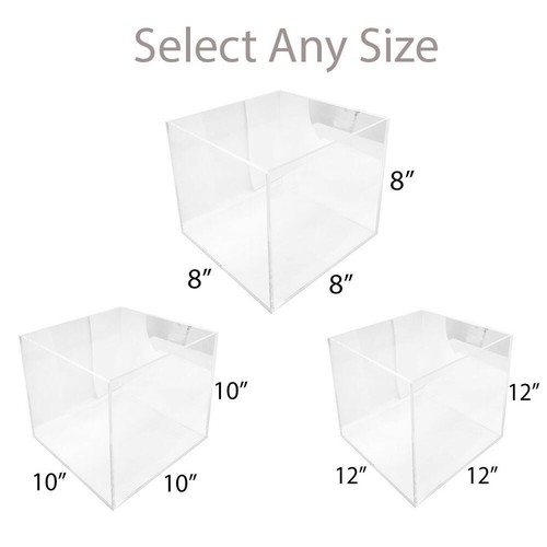 Sided lucite clear acrylic - sided,