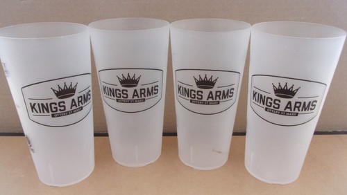 Plastic pint glasses - pint, 4
