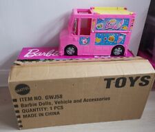 Barbie Food Truck Playset with NO accessories or dolls boxed Mattel Gift USED