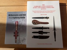 Signed Ron Flook The Fairbairn-Sykes Fighting Knife & Latham FS Fighting Knives