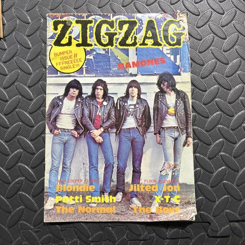 Zigzag magazine ramones - zigzag, –