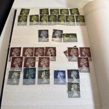 Machin stamp collection - machin,