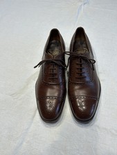 Church's Brown leather capped brogue shoe. Virtually unworn. Size 10F
