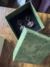 Gucci Classic Marmont Summer 2025 Collection with Black Stone Earring Box Gift