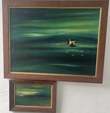 Vintage Upcycled Oil Paintings