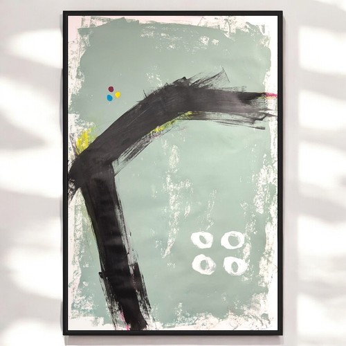 Original mixed media abstract - mixed,
