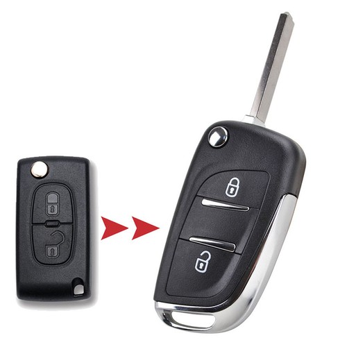 Modified flip remote key - modified, case