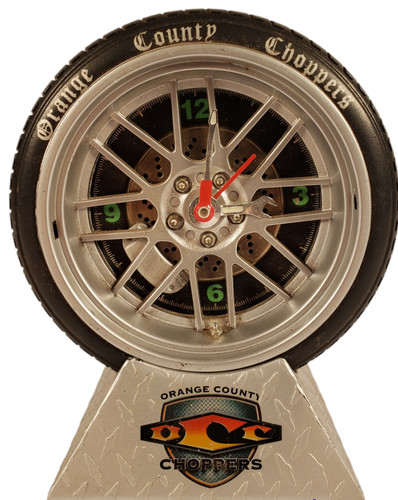 Orange county choppers clock - county,