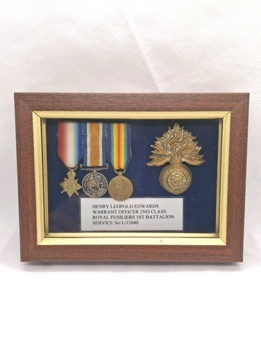 Framed ww1 military - framed,