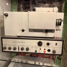 NORIS NORISOUND 322 S SUPER 8MM SOUND PROJECTOR Untested, Fungus In Lens