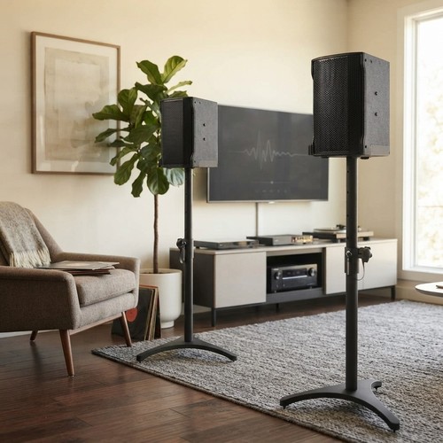 Speaker stands adjustable - stands,
