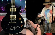 Carlos Santana SIGNED Epiphone