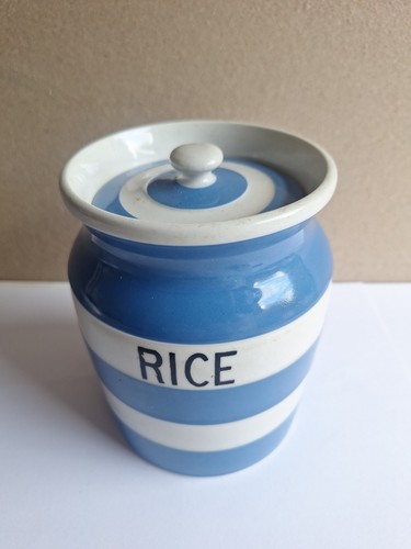 Green vintage cornishware - tg,