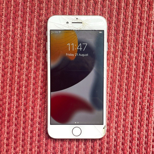 Apple iphone 32gb silver - iphone,