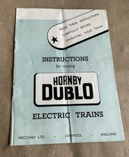 Hornby Dublo Instructions for