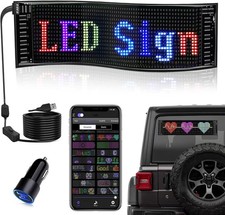 Car LED Sign Bluetooth APP DIY