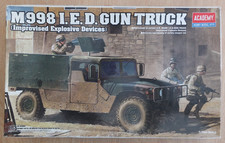 ACADEMY 13405 - US HUMVEE M998 I.E.D. GUN TRUCK - 1/35 SCALE MODEL KIT