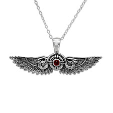 Isis Wings Pendant Sterling