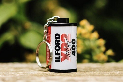 Keyring ilford xp2 keychain - keychain,
