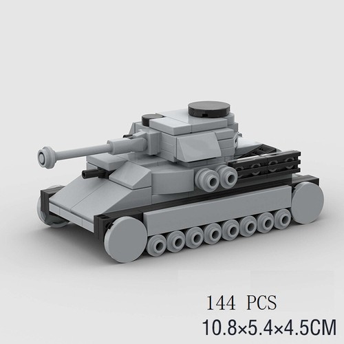 Moc 144 wwii armored tank - wwii,