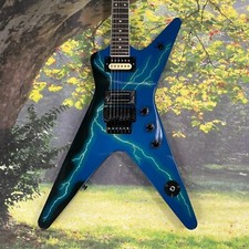 Shipped from the Dimeba Darrel Dean ML Shaped Electric Guitar Black Hardware