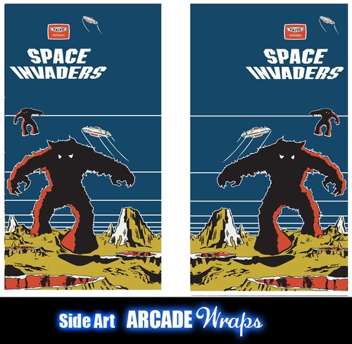 Space invaders arcade side - invaders,