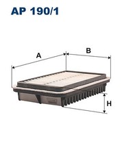 AIR FILTER FILTRON AP 190/1