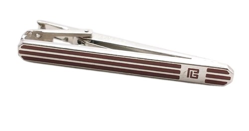 Pierre balmain tie clip - balmain, silver