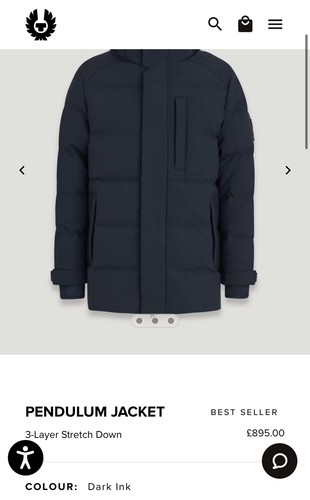 New without tags belstaff - tags,