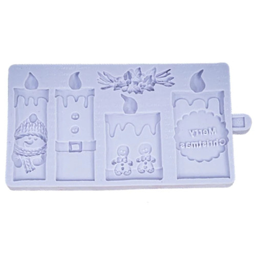 Christmas candles silicone - candles,