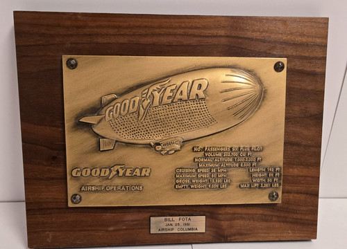 Goodyear airship operations - airship,