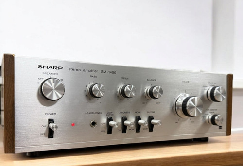 Sharp 1400 stereo amplifier - stereo,