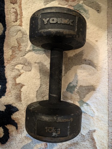 York legacy dumbbell 10kg - legacy,