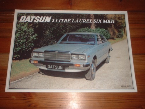 Datsun laurel six mk2 sales - datsun,