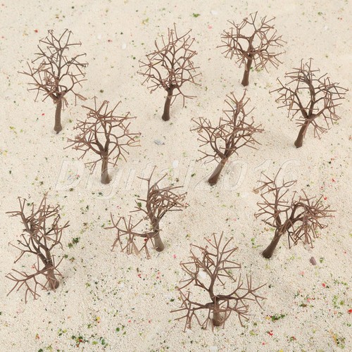 10pcs bare trees model railway - 10pcs,