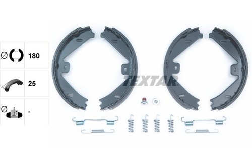 Textar 91069100 brake shoe - textar,