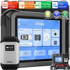 USED XTOOL D9S Diagnostic Bidirectional Scan Topology ECU Coding Key Programming