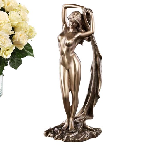 Resin goddess ornament - resin, female
