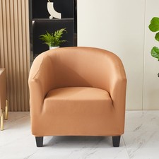 UK Elastic Stretch Tub Chair Cover Armchair Seat Sofa Covers Full Slipcover case