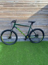 Carrera Vengeance Men's Mountain Bike Green Suntour XCM30