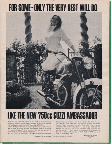 Magazine 1969 moto - magazine, ad