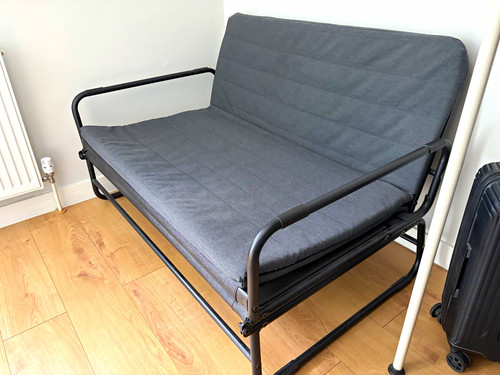 Ikea hammarn sofa bed dark - ikea,