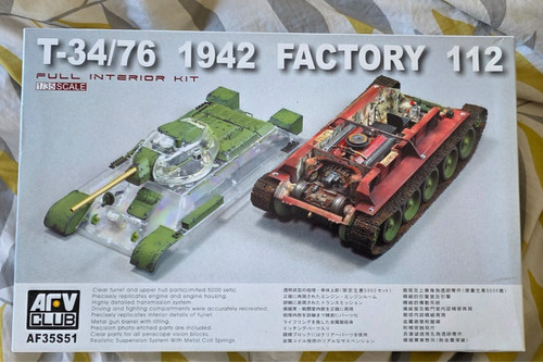 Afv club t34 - club, full