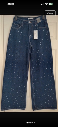 Primark wide leg studded - primark,