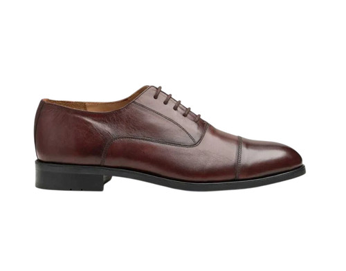 Handmade brown cap toe - brown,