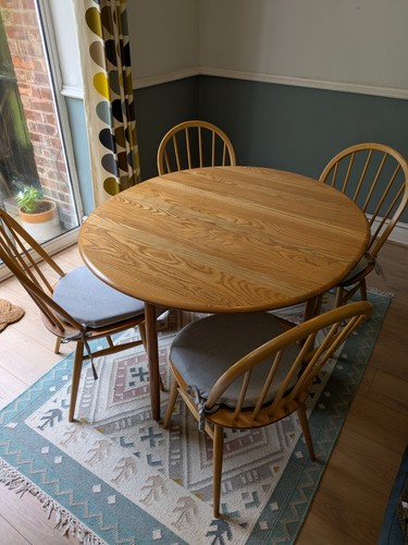 Ercol gateleg drop leaf - gateleg, oval