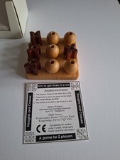 Wooden Noughts and Crosses