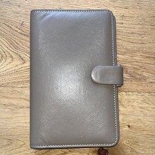 Filofax Saffiano Fawn Compact Organiser Used