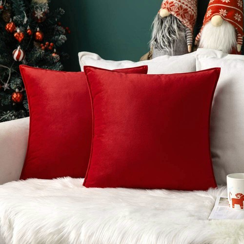 Velvet plush cushion - velvet,